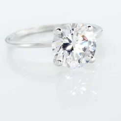 Bague Solitaire Gatiane Argent Oxyde De Zirconium