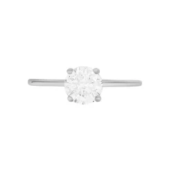 Bague Solitaire Gatiane Argent Oxyde De Zirconium
