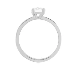 Bague Solitaire Gatiane Argent Oxyde De Zirconium