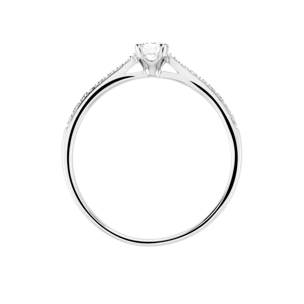 Marc Orian Anniversaire De Mariage|Bagues De Fiançailles > Bague Solitaire Hemera Or Blanc Diamant