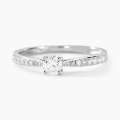 Marc Orian Anniversaire De Mariage|Bagues De Fiançailles > Bague Solitaire Hemera Or Blanc Diamant