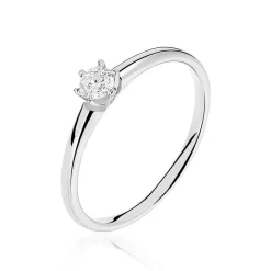 Marc Orian Anniversaire De Mariage|Bagues De Fiançailles > Bague Solitaire Ihsane Or Blanc Diamant