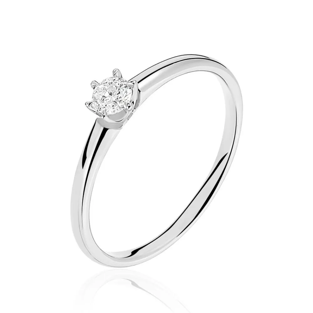 Marc Orian Anniversaire De Mariage|Bagues De Fiançailles > Bague Solitaire Ihsane Or Blanc Diamant