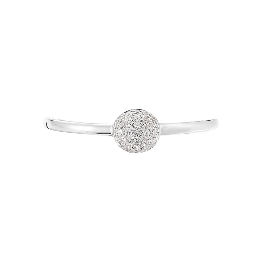 Marc Orian Bagues|Bagues Fiançailles > Bague Solitaire Karel Or Blanc Diamant