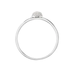 Marc Orian Bagues|Bagues Fiançailles > Bague Solitaire Karel Or Blanc Diamant
