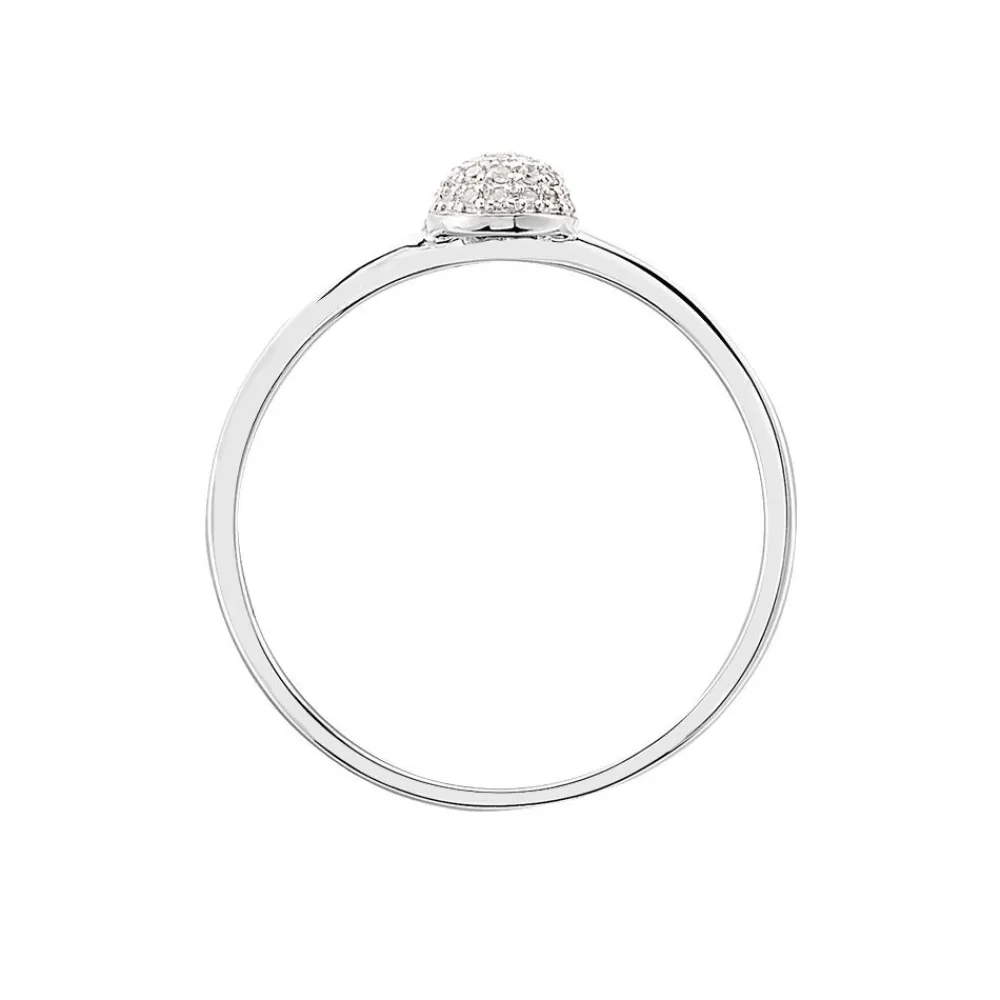 Marc Orian Bagues|Bagues Fiançailles > Bague Solitaire Karel Or Blanc Diamant