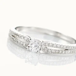 Marc Orian Anniversaire De Mariage|Bagues De Fiançailles > Bague Solitaire Katalina Or Blanc Diamant