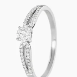 Marc Orian Anniversaire De Mariage|Bagues De Fiançailles > Bague Solitaire Katalina Or Blanc Diamant
