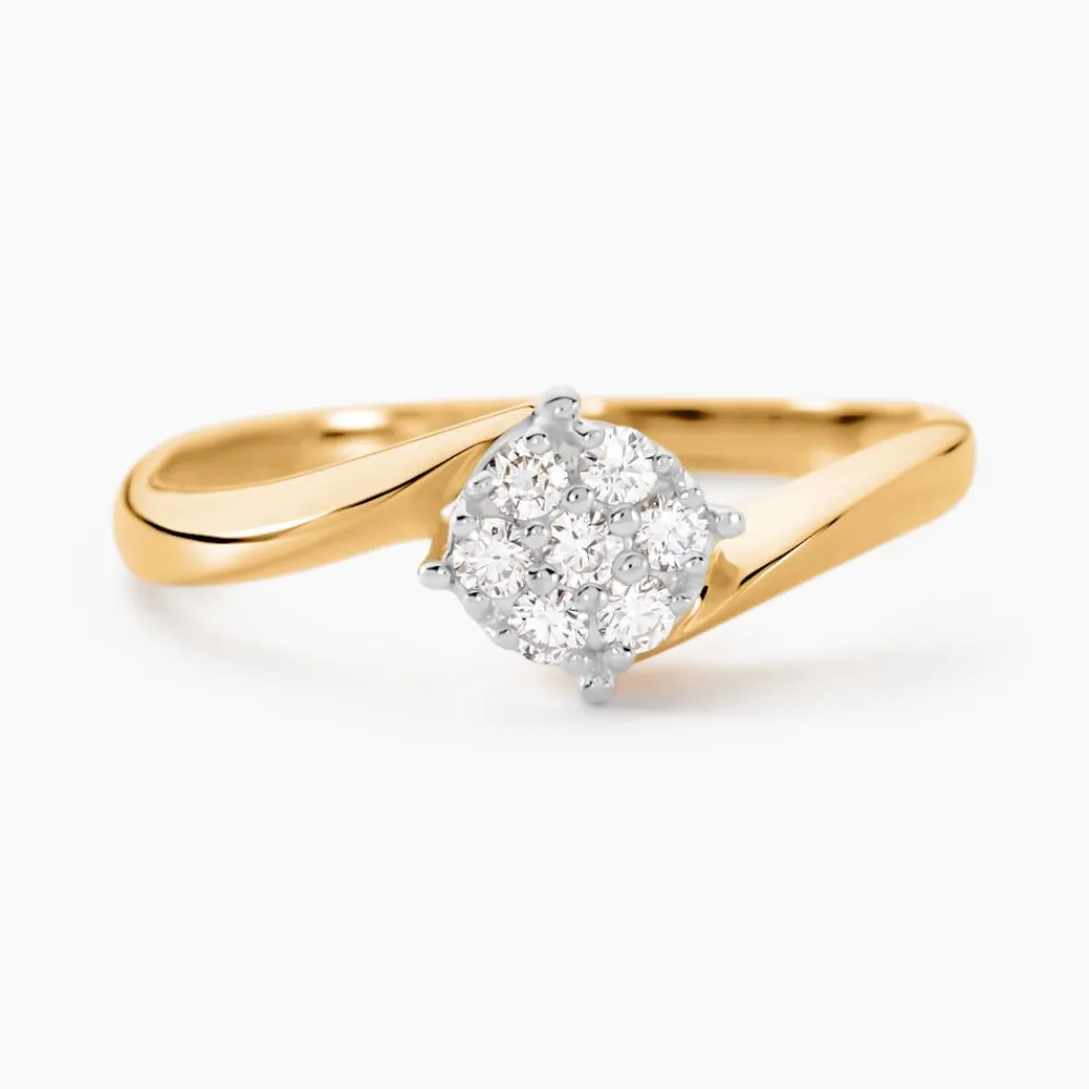 Marc Orian Anniversaire De Mariage|Bagues De Fiançailles > Bague Solitaire Lysia Or Jaune Diamant