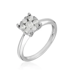 Marc Orian Anniversaire De Mariage|Bagues De Fiançailles > Bague Solitaire Or Blanc Dream Diamants