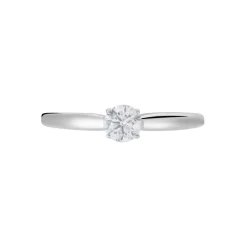 Marc Orian Anniversaire De Mariage|Bagues De Fiançailles > Bague Solitaire Or Blanc Flora Diamant
