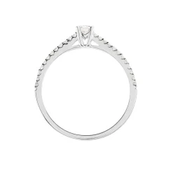 Marc Orian Anniversaire De Mariage|Bagues De Fiançailles > Bague Solitaire Or Blanc Nyala Diamants