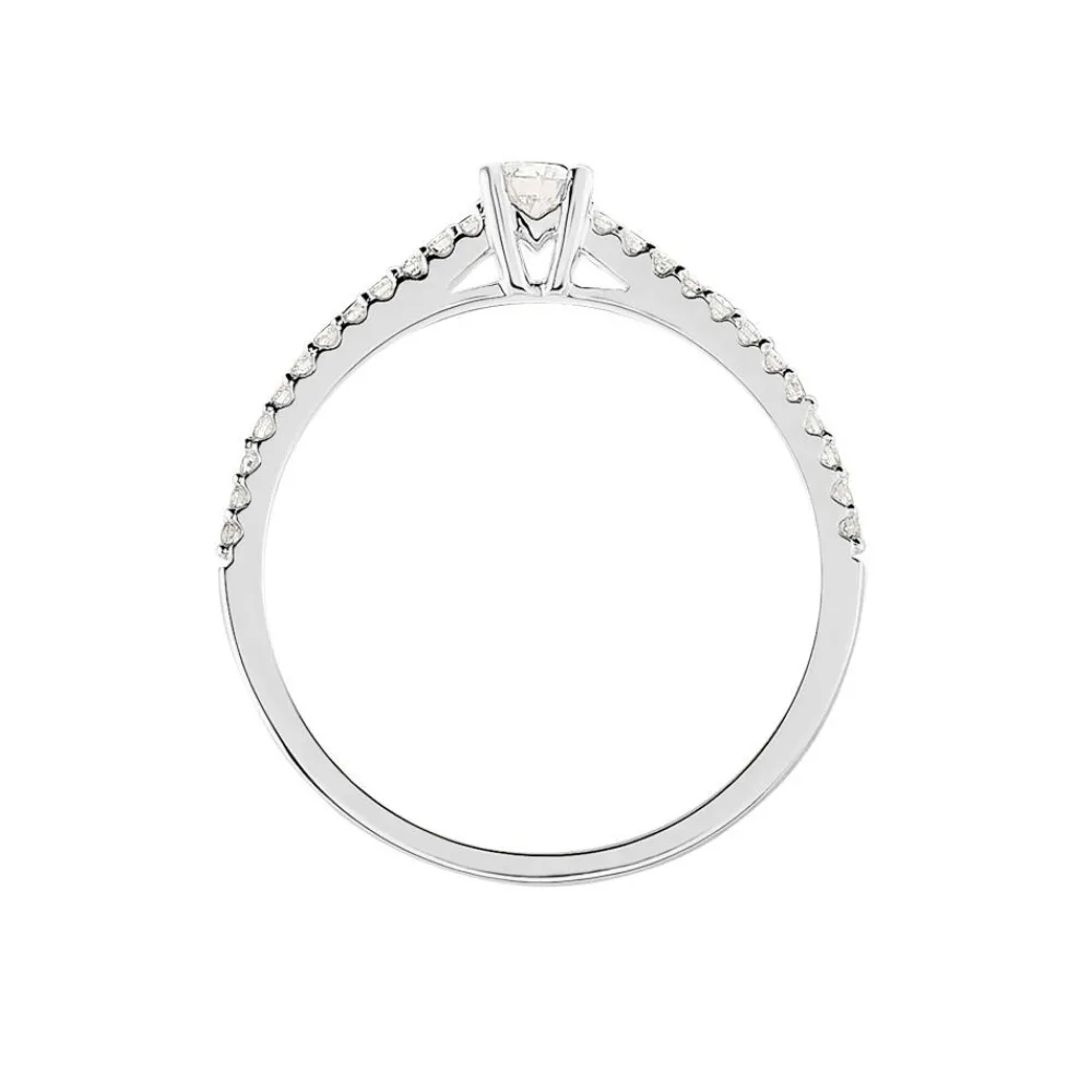 Marc Orian Anniversaire De Mariage|Bagues De Fiançailles > Bague Solitaire Or Blanc Nyala Diamants