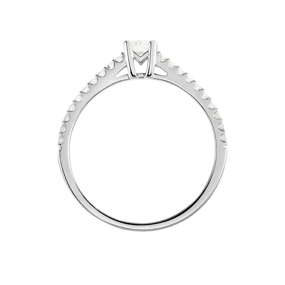 Marc Orian Anniversaire De Mariage|Bagues De Fiançailles > Bague Solitaire Or Blanc Nyala Diamants