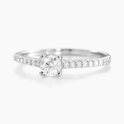 Marc Orian Anniversaire De Mariage|Bagues De Fiançailles > Bague Solitaire Or Blanc Nyala Diamants