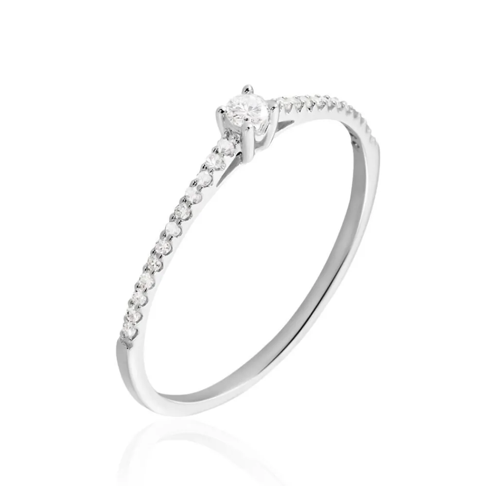 Marc Orian Anniversaire De Mariage|Bagues De Fiançailles > Bague Solitaire Or Blanc Nyala Diamants