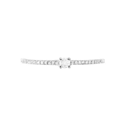 Marc Orian Anniversaire De Mariage|Bagues De Fiançailles > Bague Solitaire Or Blanc Nyala Diamants