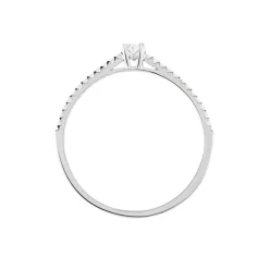 Marc Orian Anniversaire De Mariage|Bagues De Fiançailles > Bague Solitaire Or Blanc Nyala Diamants