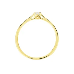 Bague Solitaire Or Jaune Solenia Diamant