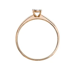 Bague Solitaire Or Rose Dream Diamants