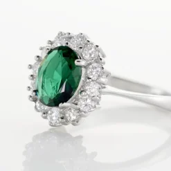 Marc Orian Bagues De Promesse|Bijoux Zirconium > Bague Solitaire Perez argent blanc oxyde de zirconium