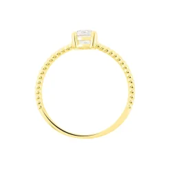 Marc Orian Bagues De Promesse|Bijoux Zirconium > Bague Solitaire Renate Or Jaune Oxyde De Zirconium