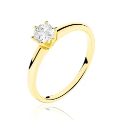 Marc Orian Anniversaire De Mariage|Bagues De Fiançailles > Bague Solitaire Ruken Or Jaune Diamant