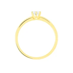 Bague Solitaire Seynabou Or Jaune Diamant