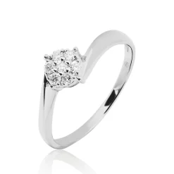 Marc Orian Anniversaire De Mariage|Bagues De Fiançailles > Bague Solitaire Soultana Or Blanc Diamant