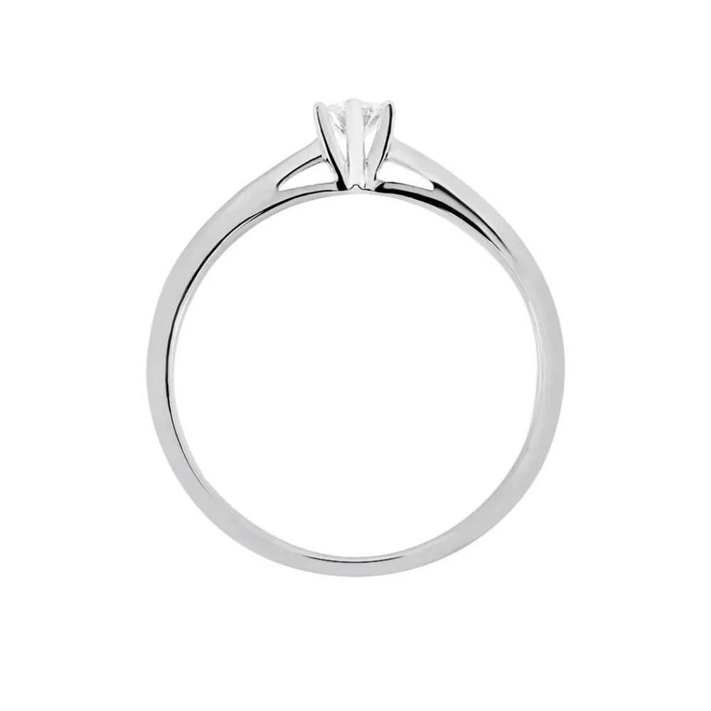Marc Orian Anniversaire De Mariage|Bagues De Fiançailles > Bague Solitaire Veronika Or Blanc Diamant