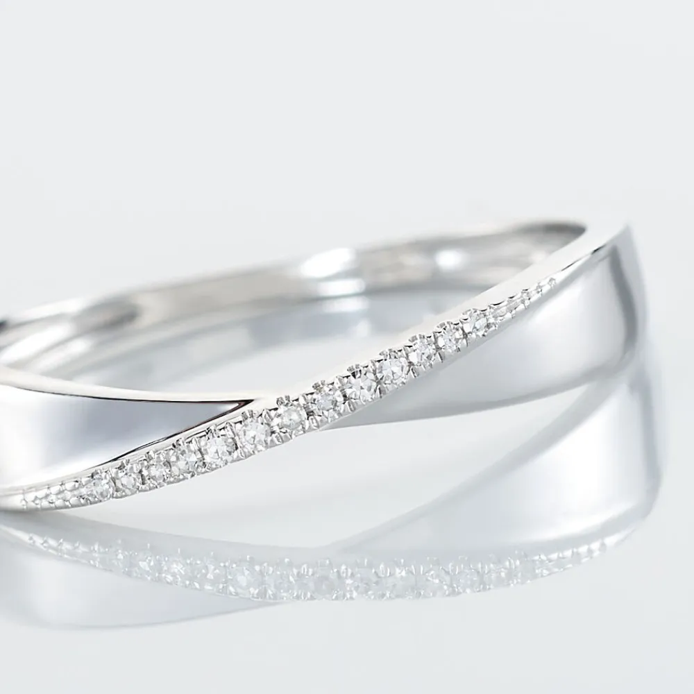 Marc Orian Bagues|Bagues Diamant > Bague Suzie Or Blanc Diamant