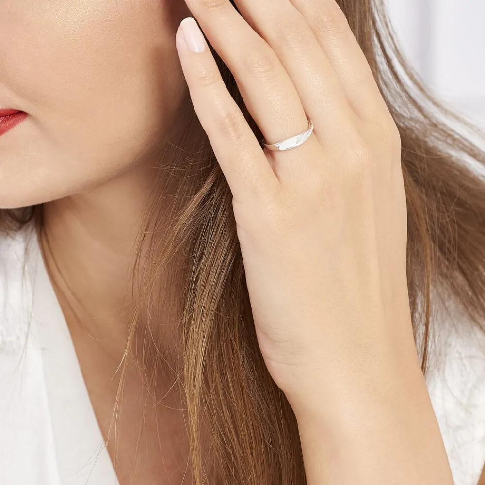 Marc Orian Bagues|Bagues Diamant > Bague Suzie Or Blanc Diamant