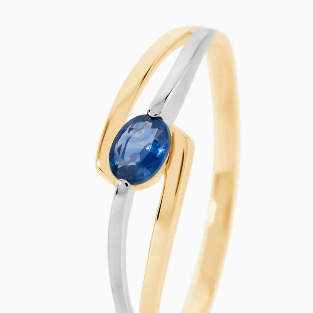 Marc Orian Bagues Saphir|Anniversaire De Mariage > Bague Sylvene Or Bicolore Saphir