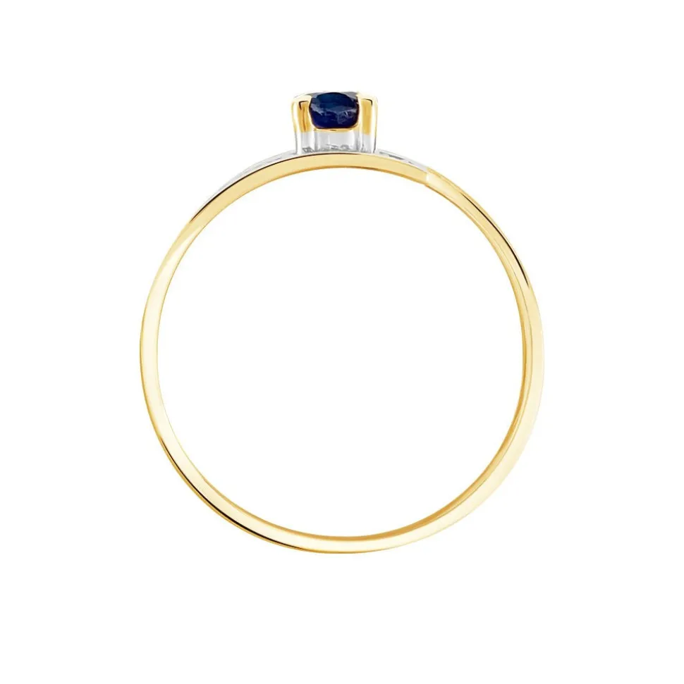 Bague Taila Or Jaune Saphir