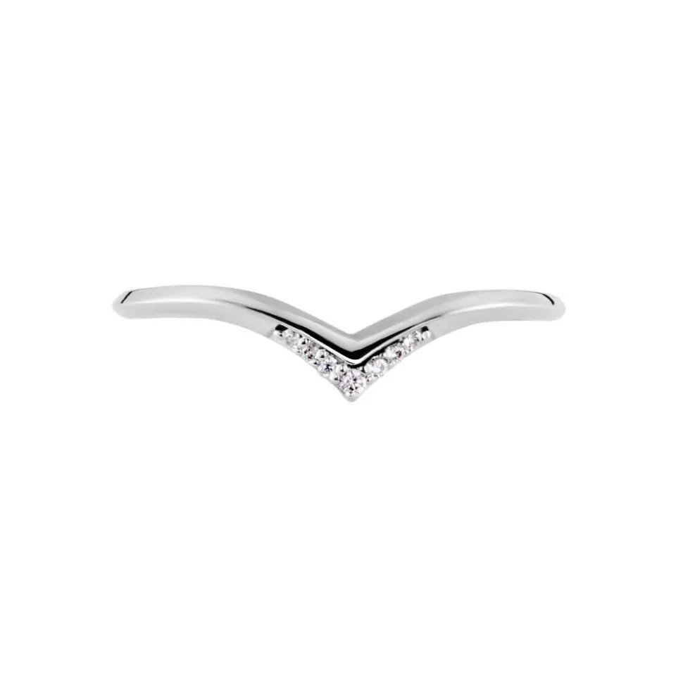 Bague Tami Argent Blanc Oxyde De Zirconium