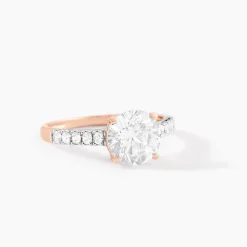 Bague Terese Or Rose Oxyde De Zirconium