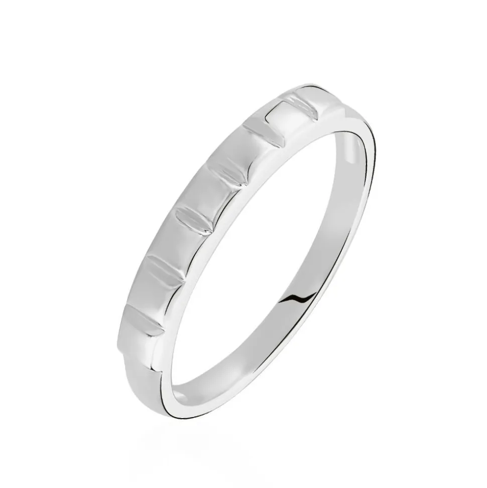 Bague Teressa Argent Blanc