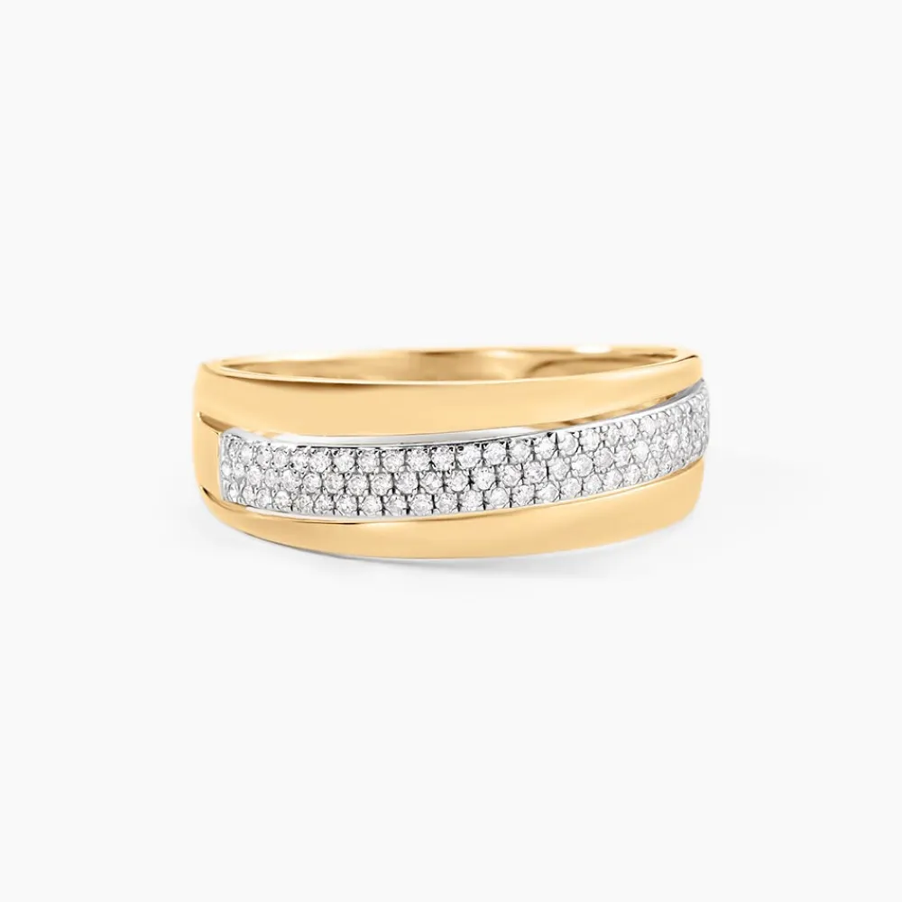 Marc Orian Bagues|Bagues Or Jaune > Bague Tima Or Jaune Diamant