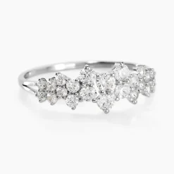 Bague Tokyo Or Blanc Oxyde De Zirconium
