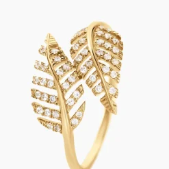 Marc Orian Bijoux Zirconium|Bagues > Bague Tourkia Or Jaune Oxyde De Zirconium