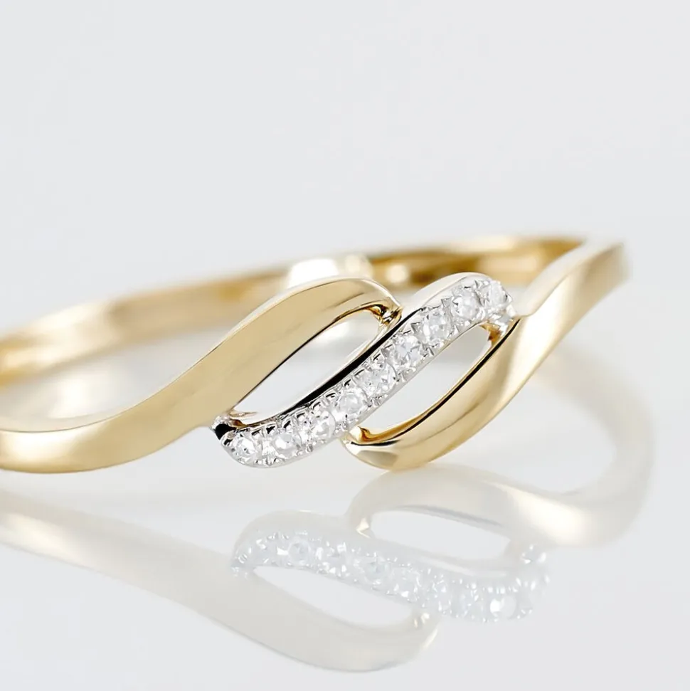 Bague Tylane Or Jaune Diamant