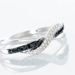 Bague Valencia Or Blanc Diamant
