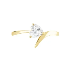 Marc Orian Bagues De Promesse|Bijoux Zirconium > Bague Valeriana Or Jaune Oxyde De Zirconium