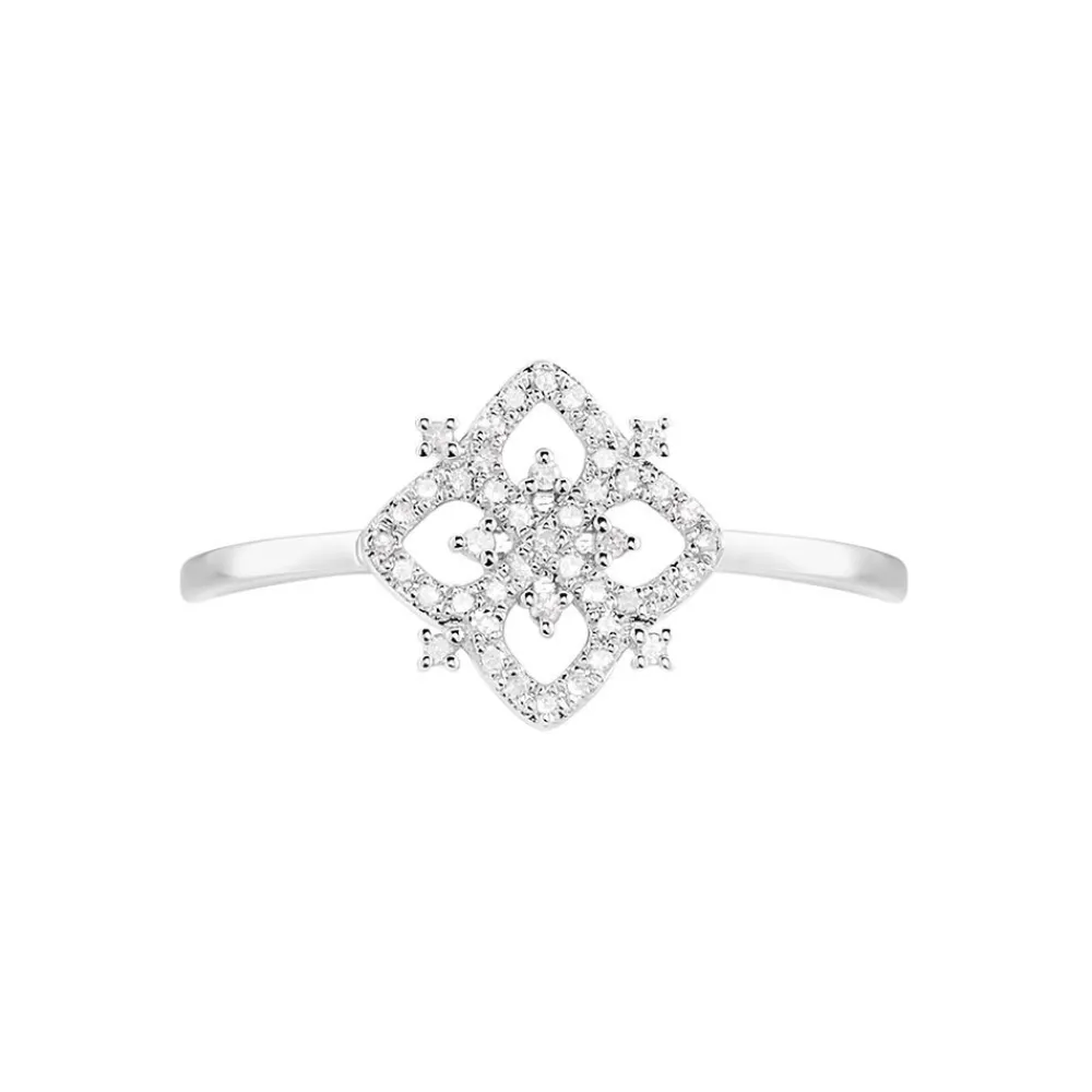 Marc Orian Bagues|Bagues Diamant > Bague Vasya Or Blanc Diamant