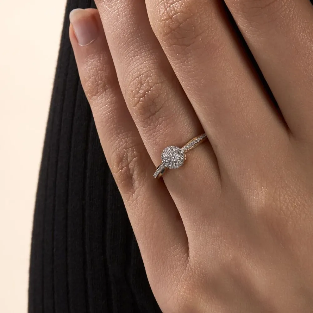 Marc Orian Bijoux Or|Bagues > Bague Veranina Or Jaune Diamant