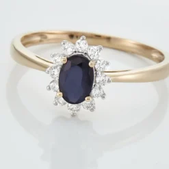 Bague Vladimir Or Jaune Saphir