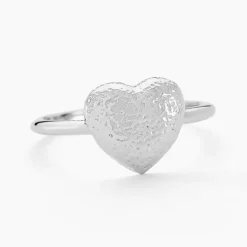 Bague With Love Argent Blanc