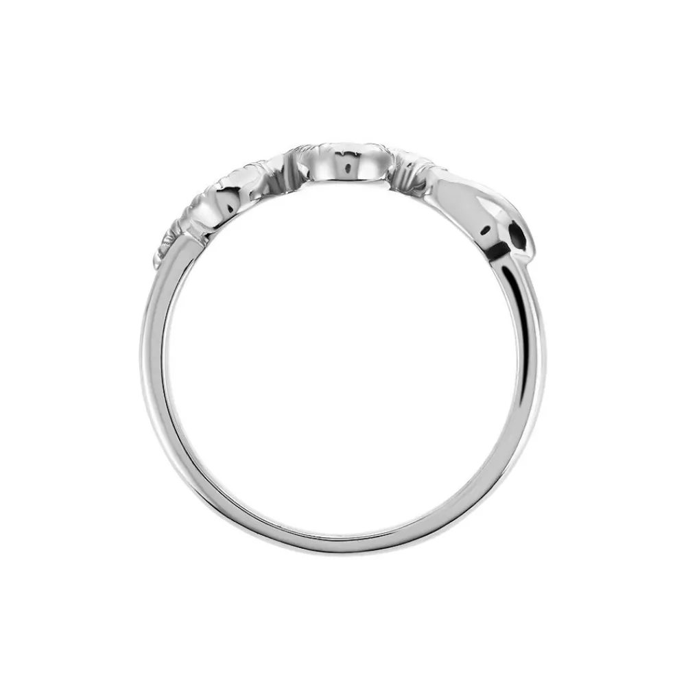 Marc Orian Bagues Fantaisie|Bagues > Bague Yoshie Argent Blanc