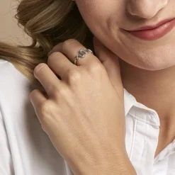Marc Orian Bagues Fantaisie|Bagues > Bague Yoshie Argent Blanc