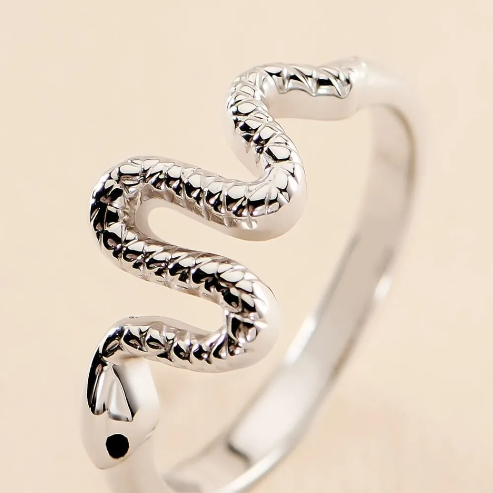 Marc Orian Bagues Fantaisie|Bagues > Bague Yoshie Argent Blanc
